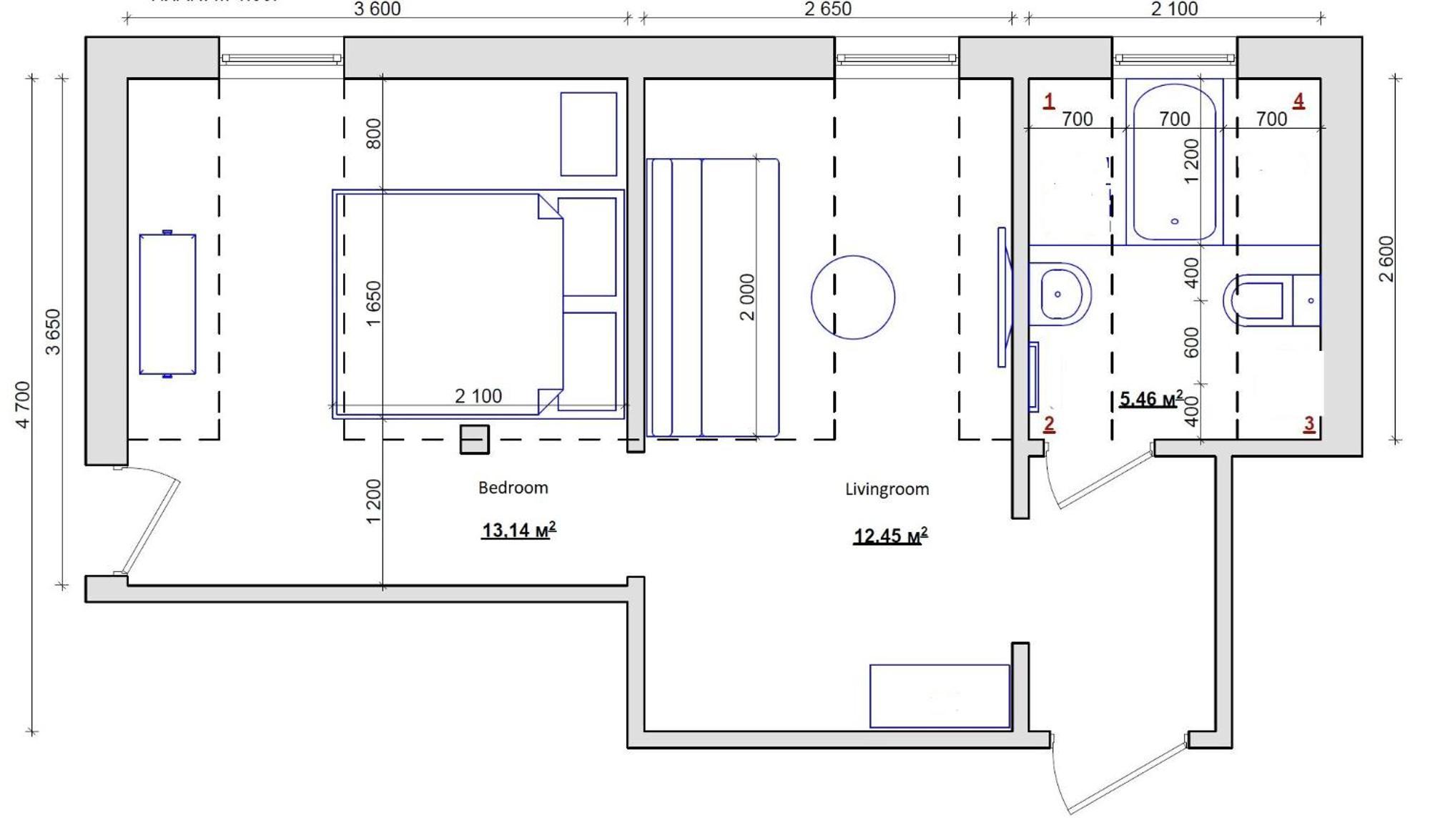 Kamus Apartment Baden-Baden Ruang foto